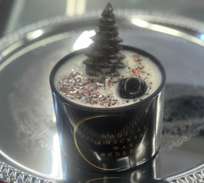 Christmas Tree Gemstone Candles!