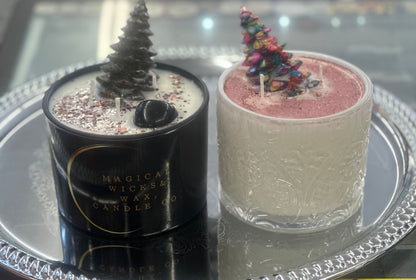 Christmas Tree Gemstone Candles!