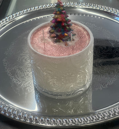 Christmas Tree Gemstone Candles!