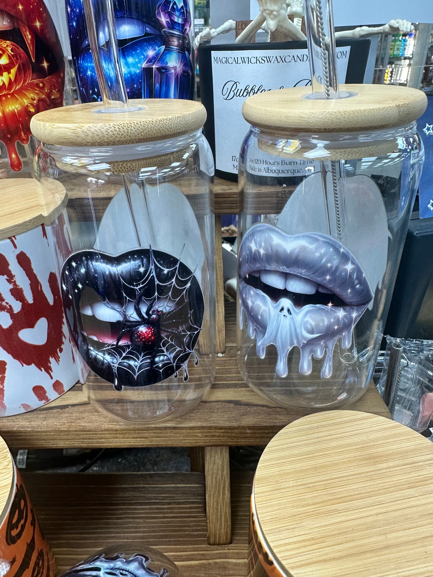 Halloween Lips Tumblers