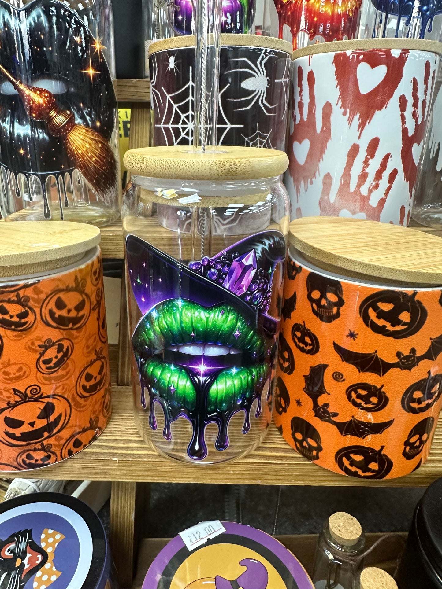 Halloween Lips Tumblers