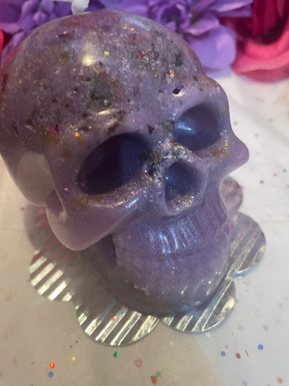 Love Spell Flower Skull