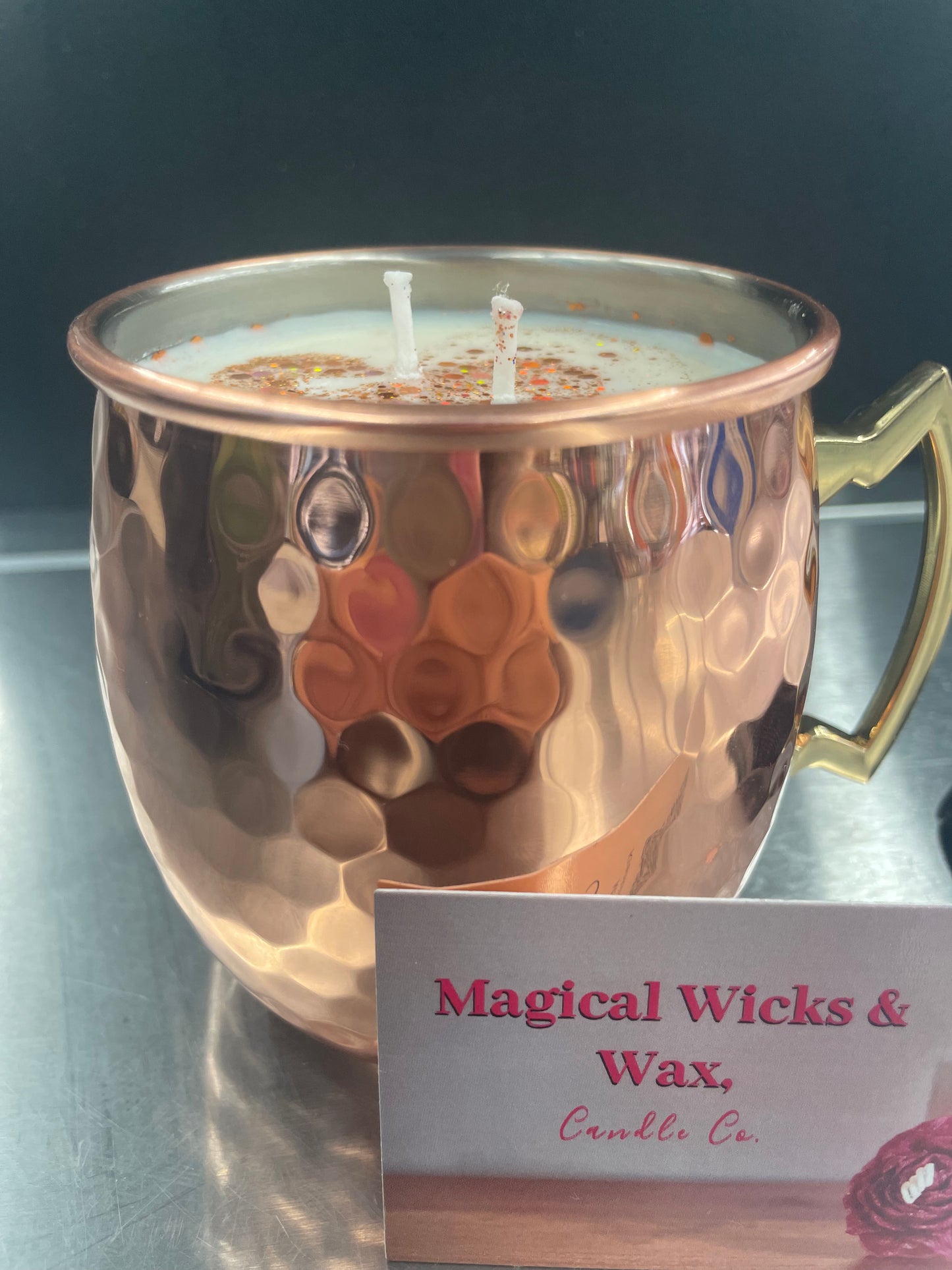 Moscow Mule Cup Candle