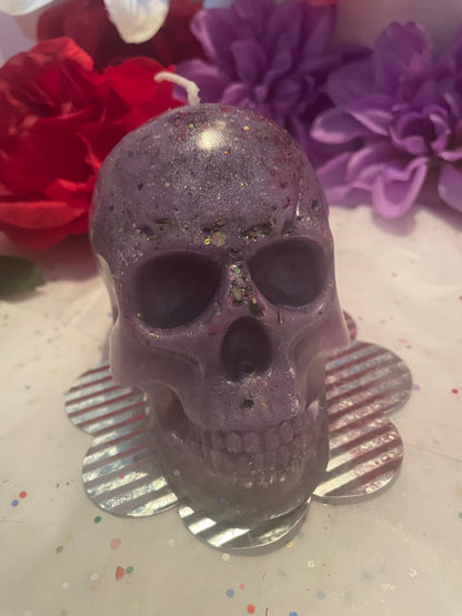 Love Spell Flower Skull