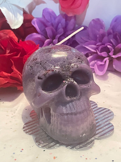 Love Spell Flower Skull