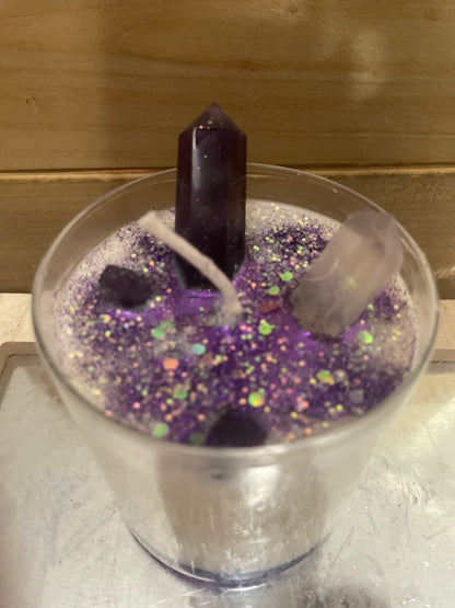 Little Healing Gemstone Candle