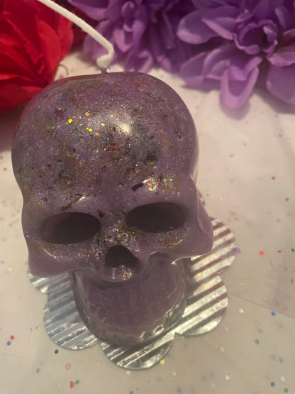 Love Spell Flower Skull