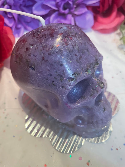 Love Spell Flower Skull