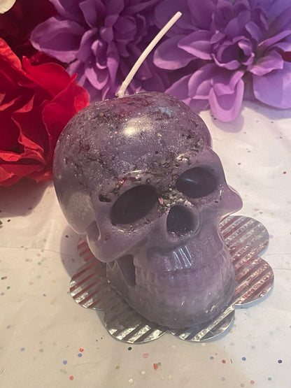 Love Spell Flower Skull