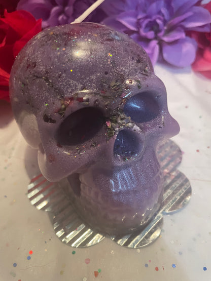 Love Spell Flower Skull