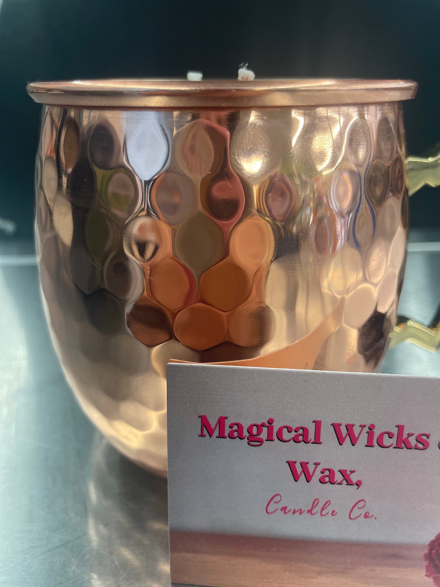 Moscow Mule Cup Candle